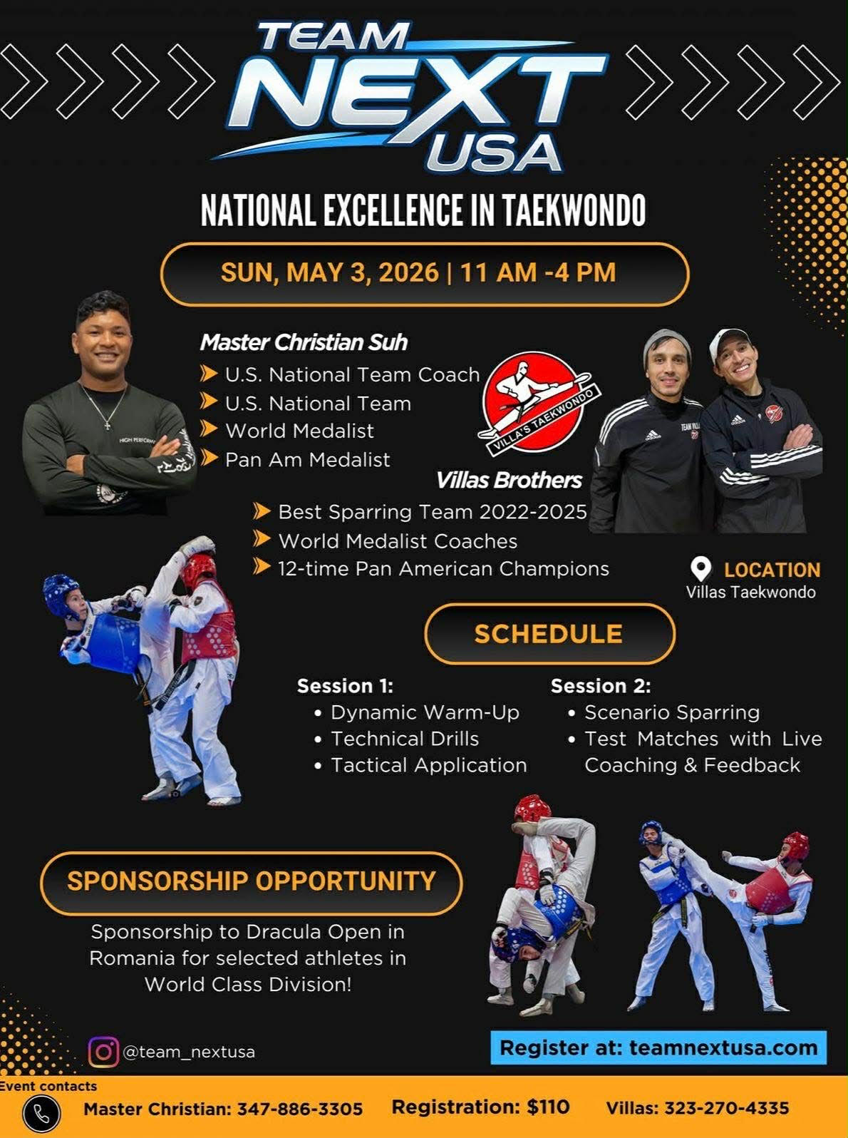 May 3, 2026 - Villas Taekwondo