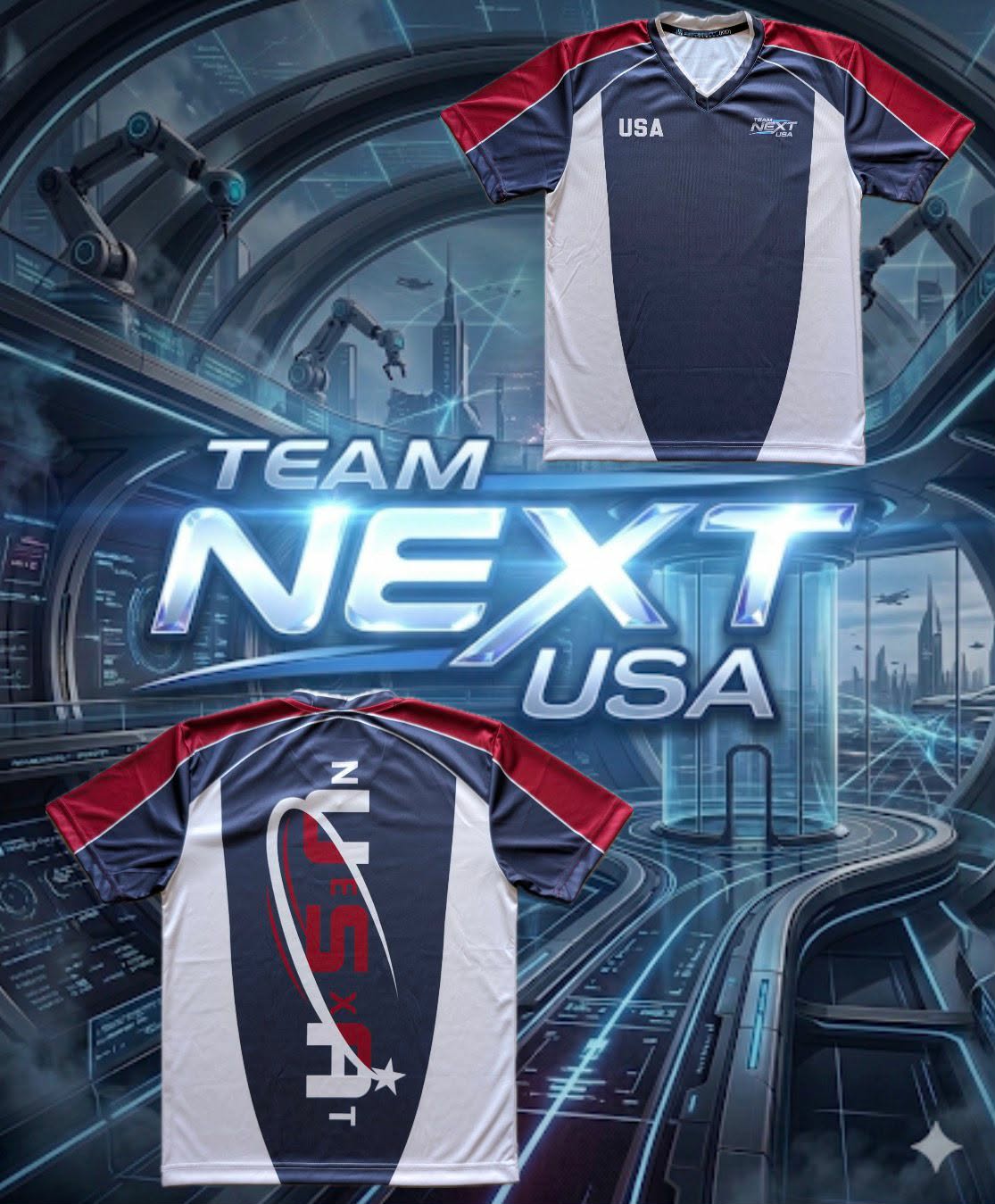Team Next USA official jersey